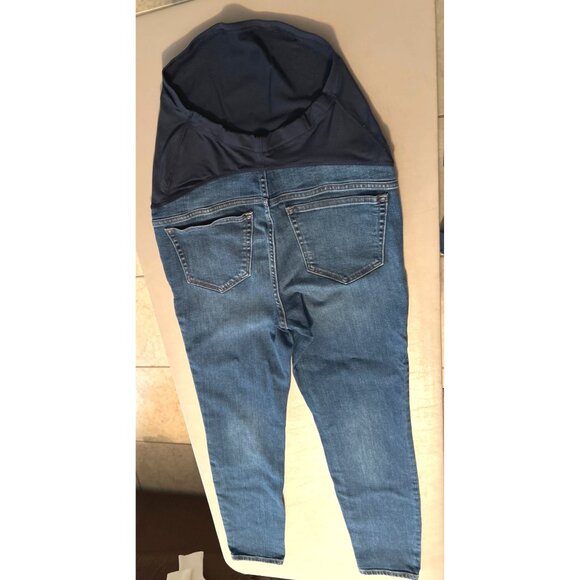 J. Crew Re-Imagined Maternity Jeans Size 27 (Small) - Picture 2 of 7
